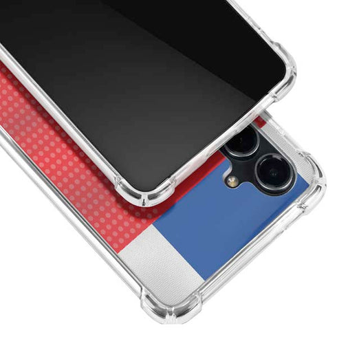 Iceland Soccer Flag Galaxy S23 FE Clear Case